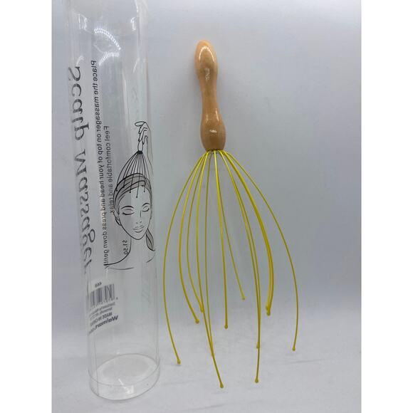 Scalp Massager Yellow - Picture 2 of 3